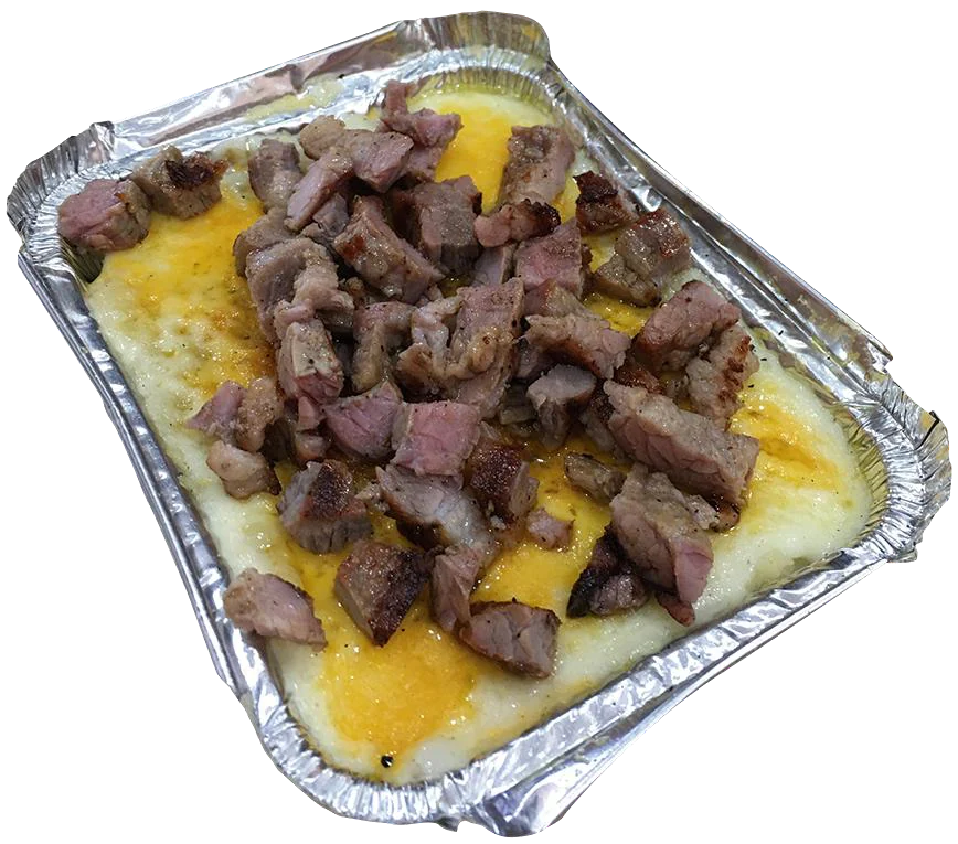 Fotografía de Papa asada con carne